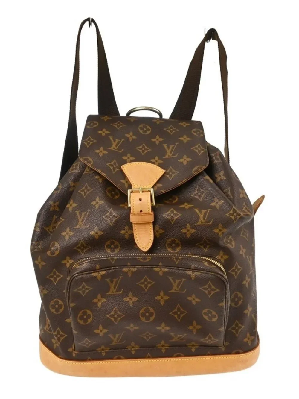 Best07 LOUIS VUITTON MONTSOURIS GM BACKPACK MONOGRAM M51135 MI0040 TQ00144